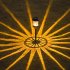 6 Pack LED Solar Lights Outdoor Waterproof Auto On Off Glass Decorative 360   Lighting Garden Lights For Outside Landscape Walkway white light