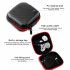 6 Pcs Set Silicone Protective Cover   Receiving box   Anti Lost Strap   Ear Cover Hooks for Apple AirPods Case black