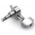 6 Pcs Silver Acoustic Guitar Machine Heads Knobs Guitar String Tuning Peg Tuner 3 for Left   3 for Right 