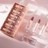 6 Pcs set Crystal  Square  Tube  Lipstick Waterproof Long lasting Matte Lipstick Set Set B