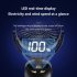 6  Rechargeable Clip On Fan  Small Portable Clip Fan With Strong Clamp Grip 3000mAh 5 Speed   LED Display Ideal For Bedroom  Office  Gyms Yuanfeng blue