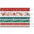6 Rolls Of Tape Set Christmas Decorative Tape Diy Paper Tape for Journals Cards Scrapbooking Suit