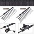 6 Section Short Lure Rod 2 1 2 4m Straight Spear Shank Bass Sea Fishing Rod