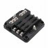 6 Way Auto Blade Fuse Box Block Holder with LED Indicator for 12V 24V Car Marine As shown
