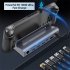 6 in 1 Docking Station with HD Multimedia Interface 4k 60hz Gigabit Ethernet USB 3 0 USB C Stand