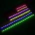6 in 1 Motorcycle Under Glow Light Kit Rgb Music Atmosphere Light Strip Led Bar Modified Contour Lamp As shown