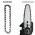 6 inch Chain Guide Electric Chainsaw Chains And Guide For Logging And Pruning 1 guide plate   1 chain