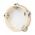 6 inch Tambourine for Children Cartoon Child Friendly Design Popular Music Instrument for The of Rhythm and tact  Red bear