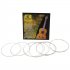 6 pcs Guitar Strings Set Nylon Silver Plating Super Light for Classic Acoustic Guitar  SC12