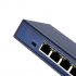 6 port PoE switch allows you to extend your network connection to places that normally have no internet access  Supports up to 4 IP cameras 