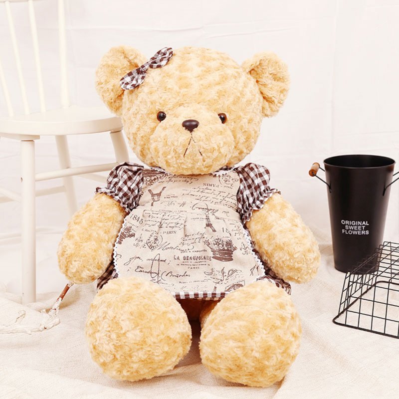 60/100cm Plush Doll Cute Teddy Bear Stuffed Animals Plush Doll For Birthday Gift b
