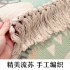 60 150cm Hand woven Cotton Carpet Non slip Floor Mat Living Room Bedroom Rug with Tassel 60   150cm