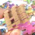 60 PCs set Cute Wooden Cartoon Animal Puzzle Game with Iron Box Early Educational Toys Baby Kids Training Toy Lovely Gifts