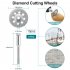 60 Pcs set Diamond  Cutting  Wheels For Dremel Rotary Tool Die Grinder Metal Cut Off Disc 60 pcs saw blade set