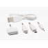 6000mAh Dual USB output solar powered power bank and phone charger comes with 4 accessories for charging tablets  phones and other portable electronics