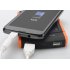 6000mAh Dual USB output solar powered power bank and phone charger comes with 4 accessories for charging tablets  phones and other portable electronics