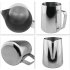 600ML Stainless Steel Garland Cup with Scale Coffee Milk Frother and Latte Maker