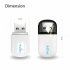 600Mbps Dual Band USB Wireless WiFi Adapter Dongle 5G 2 5G Bluetooth PC Desktop white
