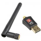 600Mbps Wireless USB Wifi Network Adapter Dongle Dual Band 2 4G 5 8Ghz with Antenna