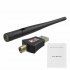 600Mbps Wireless USB Wifi Network Adapter Dongle Dual Band 2 4G 5 8Ghz with Antenna