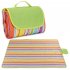 600d Outdoor Picnic Mat Wear resistant Oxford Cloth Portable Beach Mat Blanket For Camping Hiking  145 X 200cm  colorful stripe