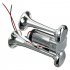 600db 12v Dual Trumpets Super Loud Car Electric Horn Truck Boat Train Speaker Boxed