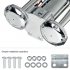 600db 12v Dual Trumpets Super Loud Car Electric Horn Truck Boat Train Speaker Boxed
