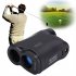 600m Golf Rangefinder 6x High Precision Optical Lens Low Power Consumption Telescope Distance Meter Black 600P