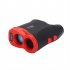600m Golf Rangefinder 6x High Precision Optical Lens Low Power Consumption Telescope Distance Meter Red black 600P