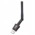600mbps Wifi Adapter Dual Band 5ghz   2 4ghz Wireless Network Adapter 802 11ac Usb Wifi Adapter black