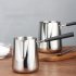 600ml 1000ml Stainless Steel Milk Pan With Scale Chocolate Butter Melting Pot With Lengthened Heat insulated Handle 600ml