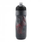 600ml Bike Cycling Water Bottle Heat   and ice protected sports cup Cycling Equipment Mountain Bike Outdoor Water Bottle red