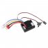 60A Brush Electronic Speed Controller Waterproof ESC for 1 10 RC Car 60A