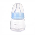 60ML Baby Mini Portable Feeding Bottle Kids Nursing Care Feeder Safety Bottles blue