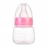60ML Baby Mini Portable Feeding Bottle Kids Nursing Care Feeder Safety Bottles blue