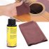 60ML Guitar Fingerboard Care Lemon Oil   Cleaning Cloth Set Guitar Parts Accessories Lemon oil   cleaning cloth set Musical instrument universal