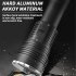 60W LED Dive Flashlight Max Waterproof 1500 Lumen Strong Light Ultra Bright Aluminium Alloy Submersible Flashlight