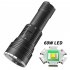 60W LED Dive Flashlight Max Waterproof 1500 Lumen Strong Light Ultra Bright Aluminium Alloy Submersible Flashlight