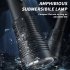 60W LED Dive Flashlight Max Waterproof 1500 Lumen Strong Light Ultra Bright Aluminium Alloy Submersible Flashlight
