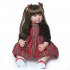60cm Silicone Reborn Baby Dolls Baby Doll Alive Realistic Boneca Bebes Lifelike Real Girl Doll Reborn for Birthday Christmas
