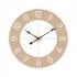 60cm Wall Clocks Silent Non Ticking Wood Grain Wall Clock For Living Room Bedroom Kitchen Office Classroom Decor 24inch
