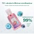 60ml Hand Sanitizer Anti Bacteria Anti virus Moisturizing Travel Portable Instant Strawberry Fen flavor Cleansing Hand Sanitizer 60ml