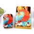 60pcs set Wooden Puzzle Cartoon Jigsaw Assembly Toys for Early Educational Learning Loverly Christmas Gift Dinosaur park