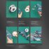 60w Electronic Welding Torch Kit Quick Heating Hand Soldering Iron Set Power Repair Tools with Indicator Light US plug