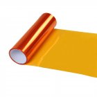 60x30cm Dark Black Car Light Vinyl Film Auto Headlight Taillight Tint Vinyl Sheet Sticker Orange