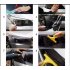 60x30cm Dark Black Car Light Vinyl Film Auto Headlight Taillight Tint Vinyl Sheet Sticker Orange