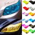 60x30cm Dark Black Car Light Vinyl Film Auto Headlight Taillight Tint Vinyl Sheet Sticker green
