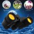60x60 Day Night Telescope Zoom Ultra HD Binoculars for Hunting Camping black