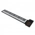 61 Key Roll up Keyboard Piano for Beginners Hifi Stereo Speakers Hand Rolled Electronic Piano with Pedal