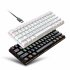 61 key 3 mode RGB Wireless Bluetooth compatible Mechanical  Keyboard Green Axis Built in 2200ma Gaming Keyboard Black